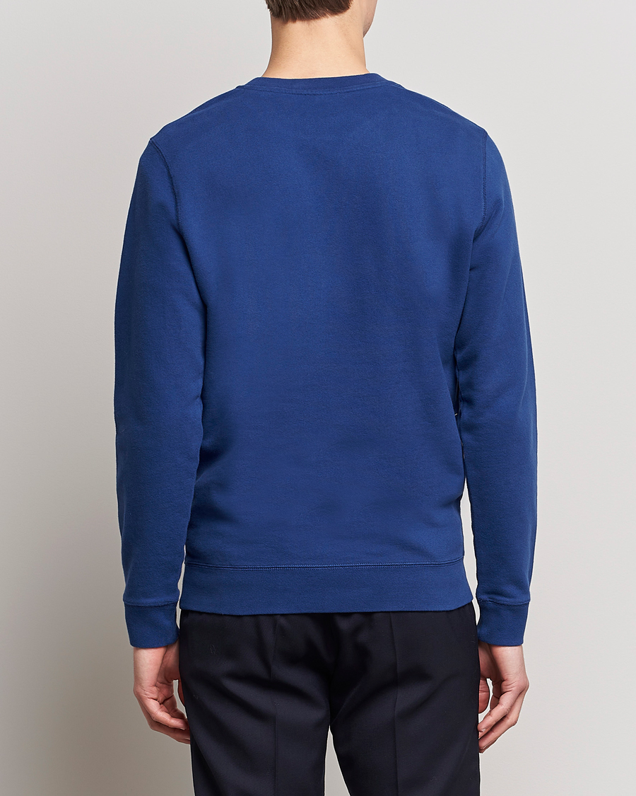 Herren | Pullover | Sunspel | Loopback Sweatshirt Space Blue