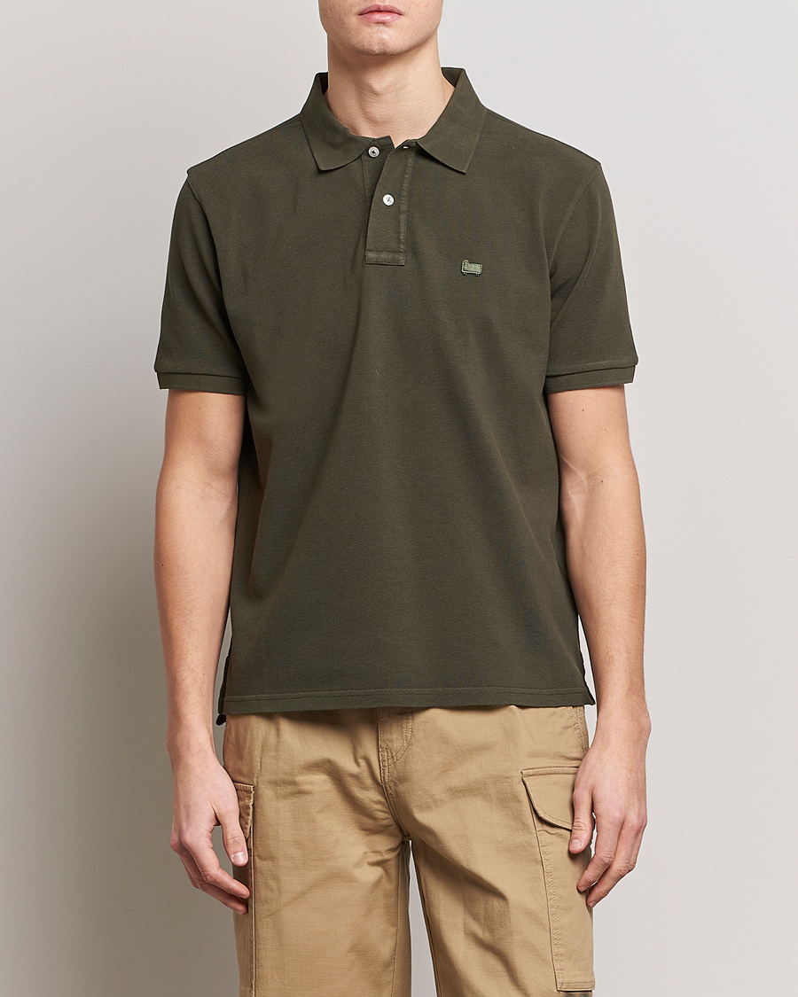 Herren | Poloshirts | Woolrich | Classic American Polo Dark Green