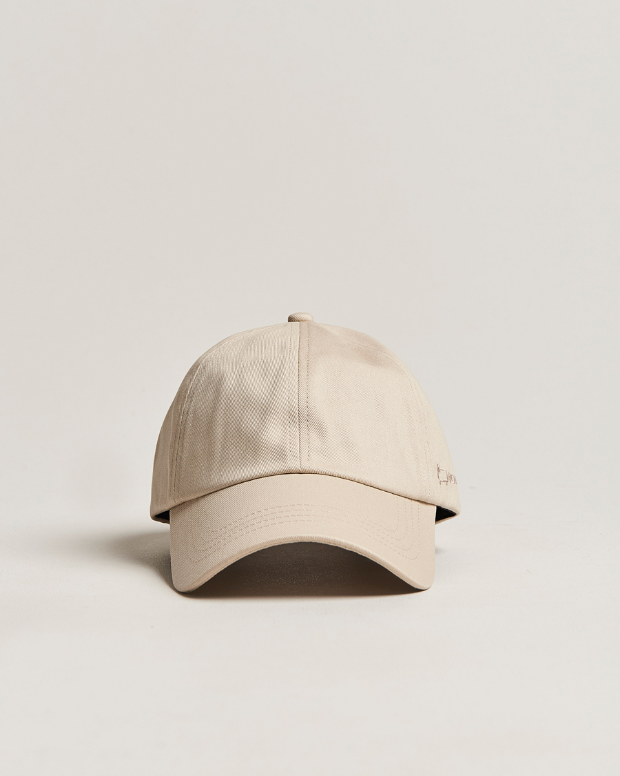 Herren | Woolrich Logo Baseball Cap Beach Sand | Woolrich | Logo Baseball Cap Beach Sand