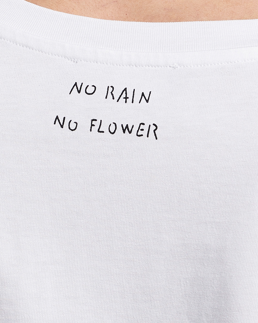 Herren | T-Shirts | Lardini | Fiore Tasca Printet Logo T-Shirt White