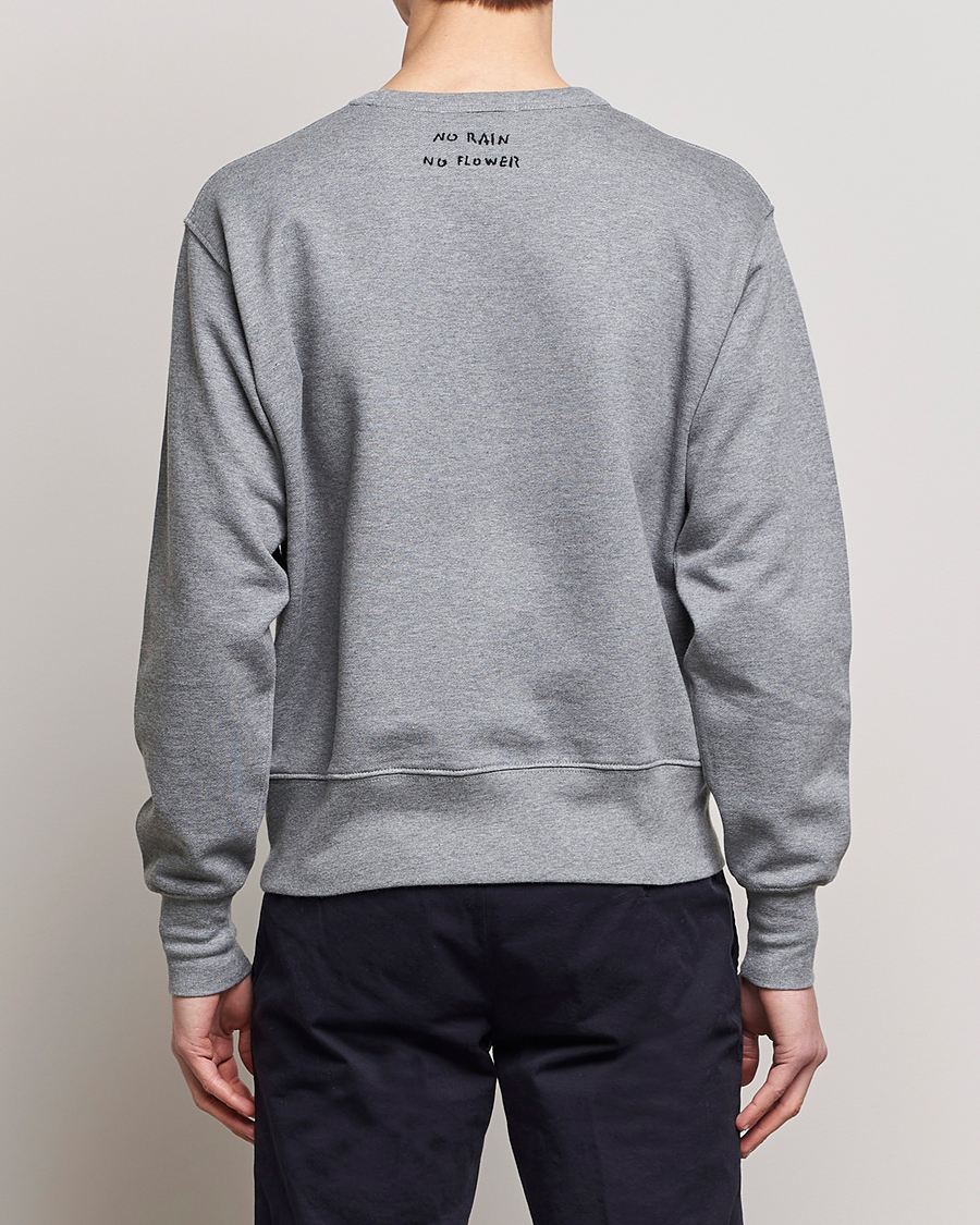 Herren | Pullover | Lardini | Cotton Embroidery Logo Sweatshirt Grey