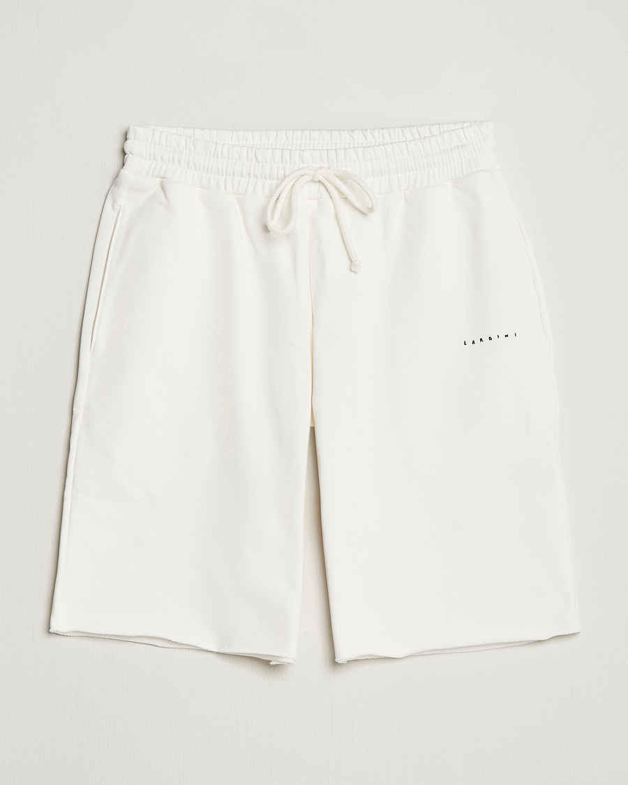 Herren | Shorts | Lardini | Cotton Embroidery Shorts White