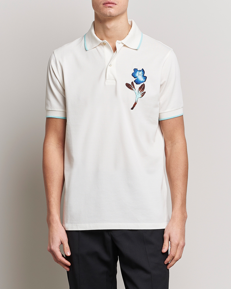 Herren | Poloshirts | Paul Smith | Floral Polo White