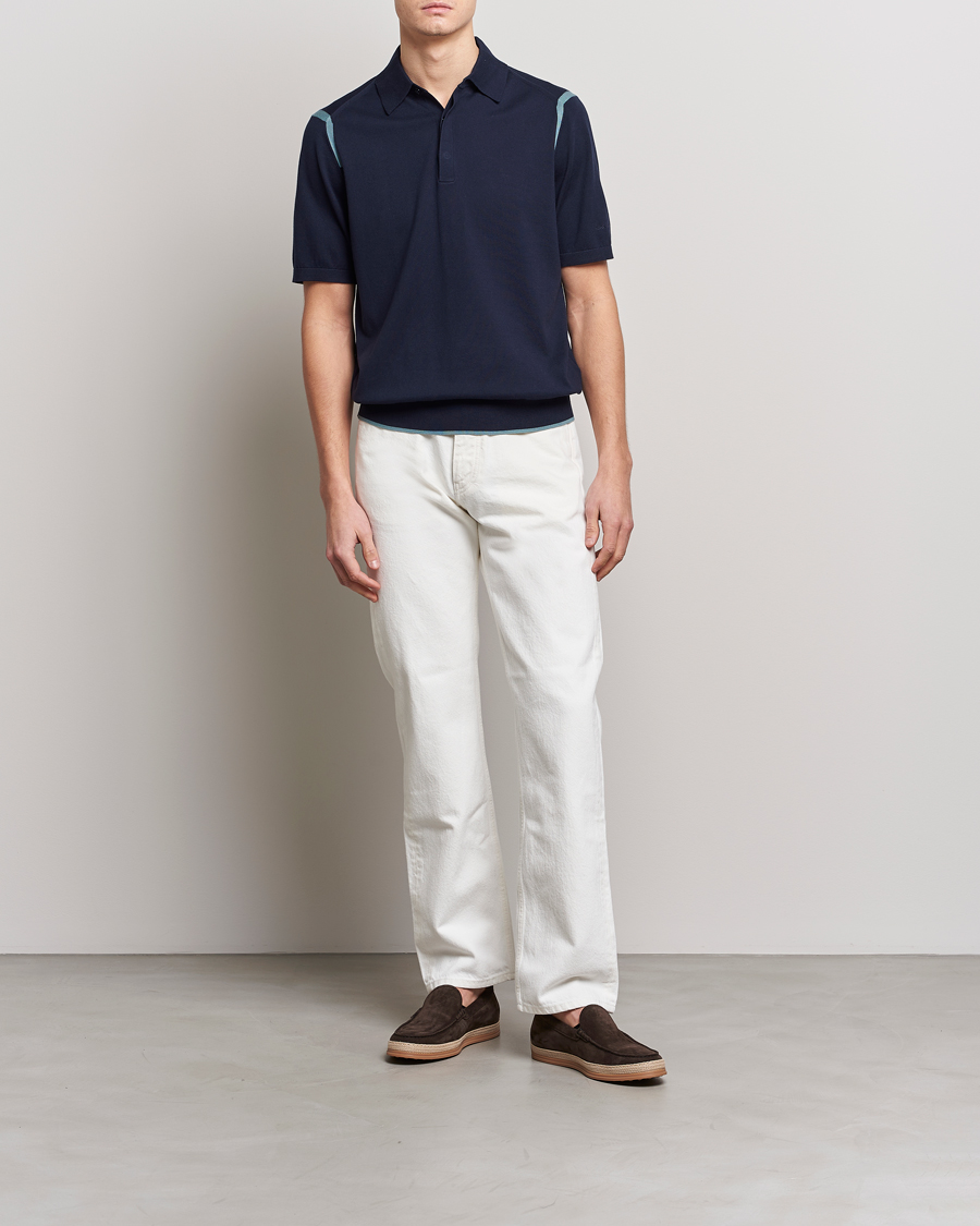 Herren | Poloshirts | Paul Smith | Organic Cotton Polo Dark Navy