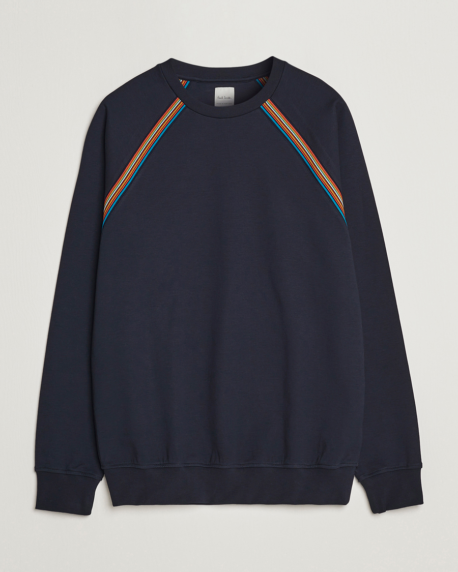 Herren | Pullover | Paul Smith | Raglan Cotton Sweatshirt Dark Navy