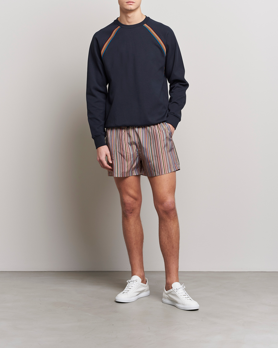 Herren | Pullover | Paul Smith | Raglan Cotton Sweatshirt Dark Navy