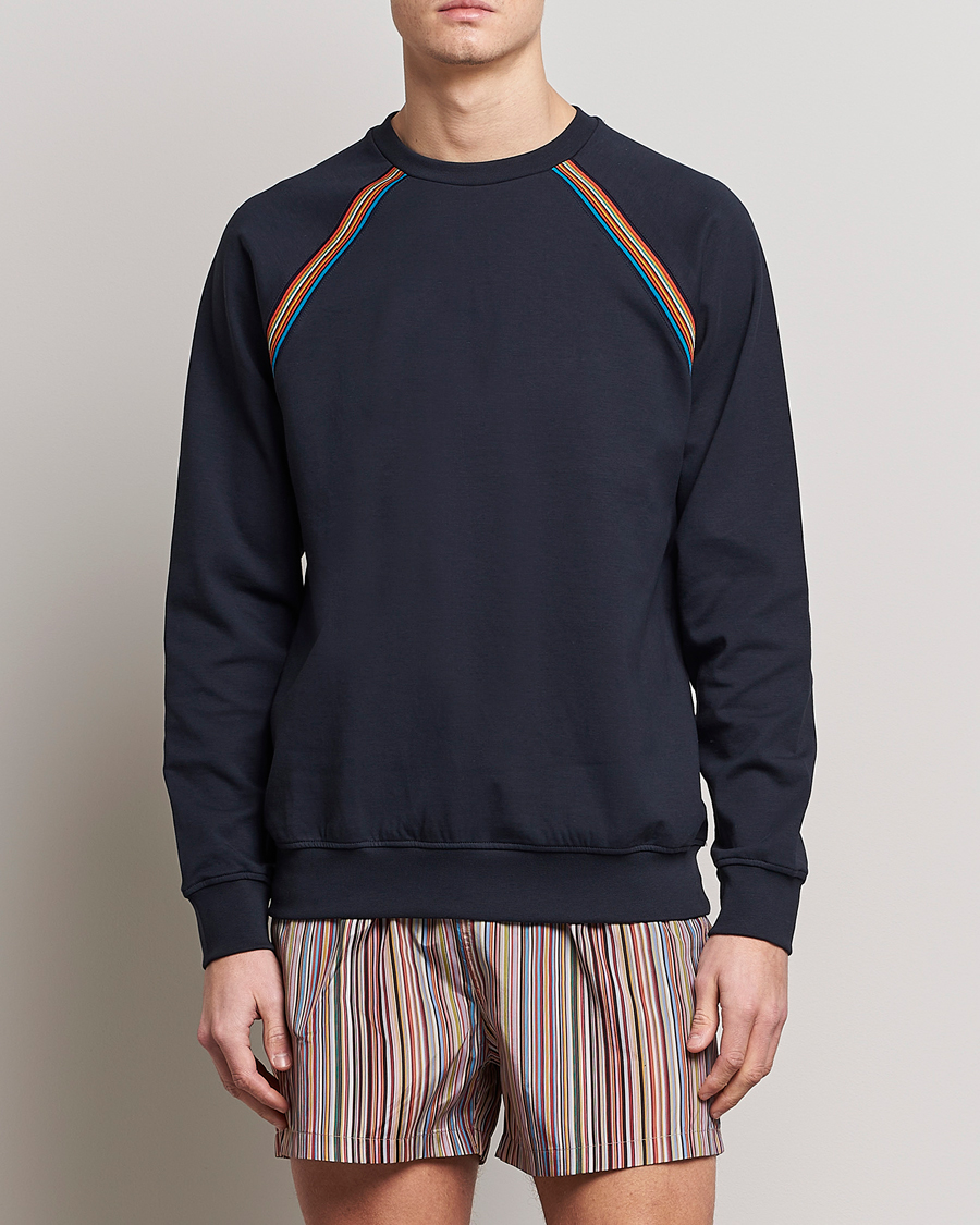 Herren | Pullover | Paul Smith | Raglan Cotton Sweatshirt Dark Navy
