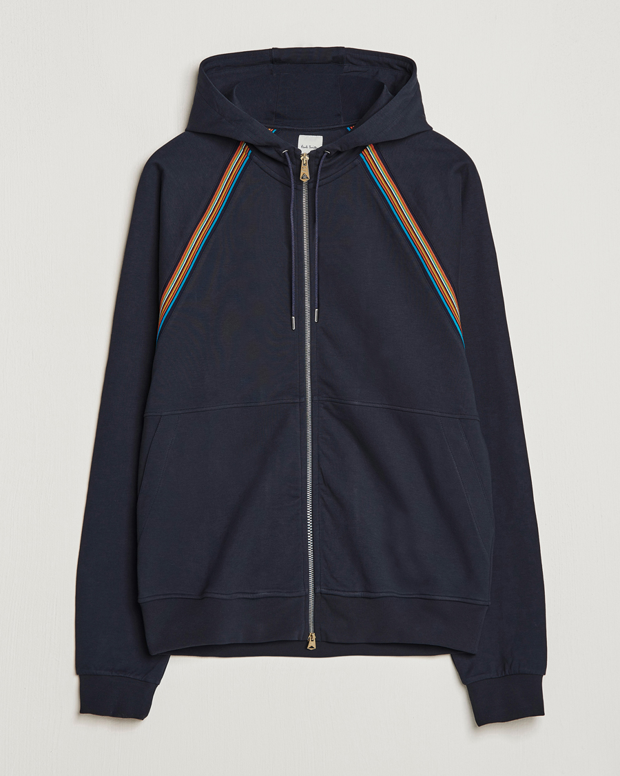 Herren | Pullover | Paul Smith | Hooded Cotton Sweatshirt Dark Navy