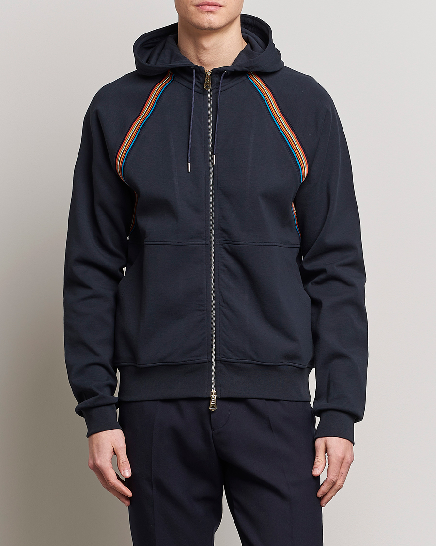 Herren | Pullover | Paul Smith | Hooded Cotton Sweatshirt Dark Navy