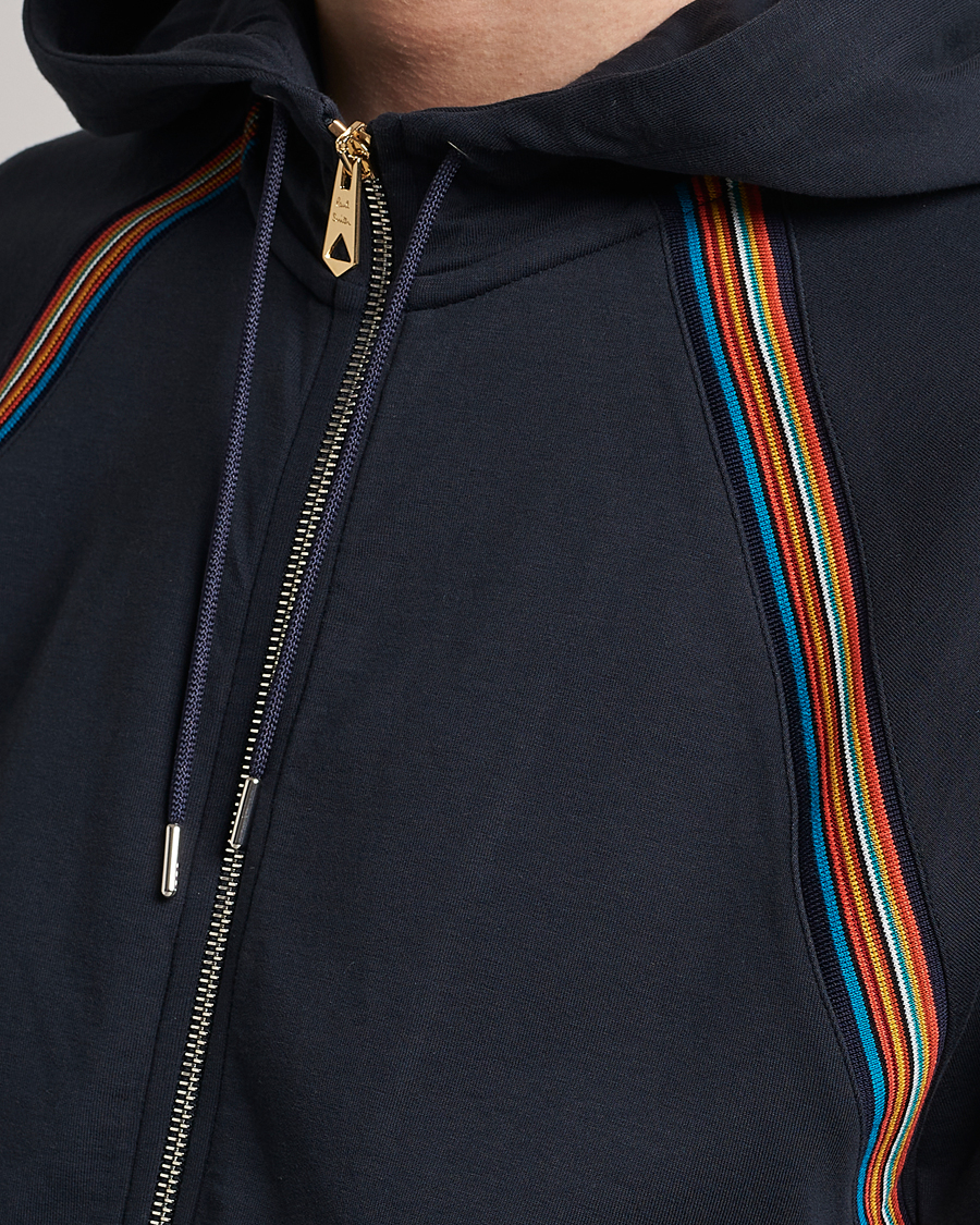 Herren | Pullover | Paul Smith | Hooded Cotton Sweatshirt Dark Navy