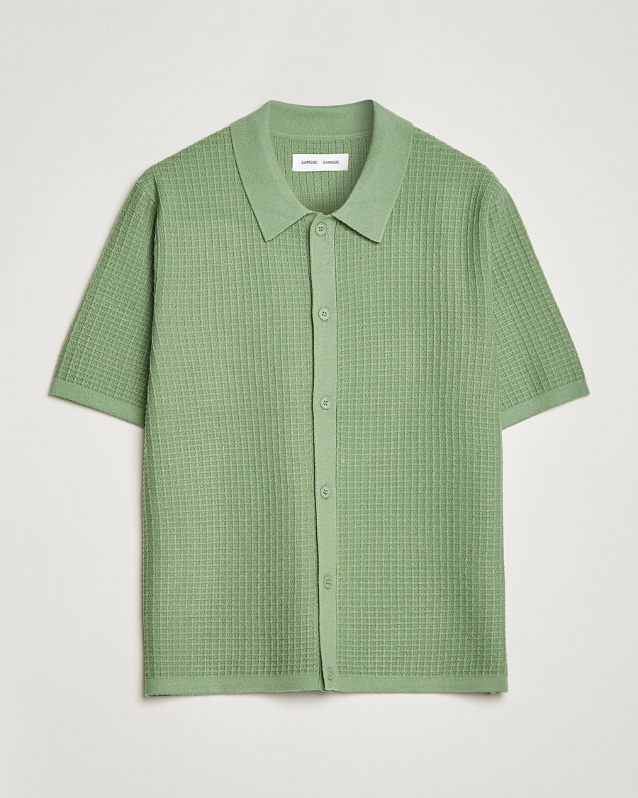 Herren | Poloshirts | Samsøe Samsøe | Samsøe & Samsøe Derek Polo Shirt Basil