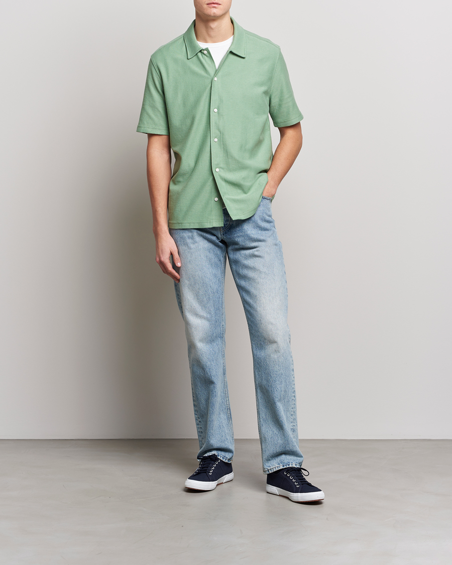Herren | Hemden | Samsøe Samsøe | Samsøe & Samsøe Kvistbro Organic Cotton Shirt Basil