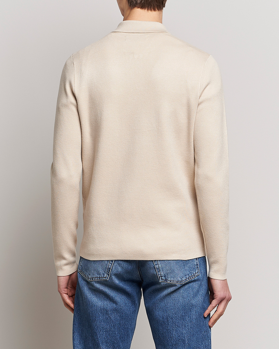 Herren | Pullover | Samsøe Samsøe | Samsøe & Samsøe Guna Half Zip Sweater Oatmeal