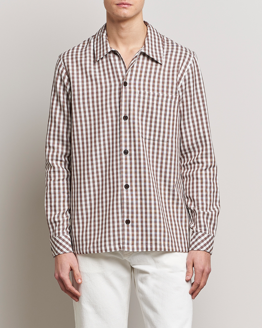 Herren | Hemden | Samsøe Samsøe | Samsøe & Samsøe Taka Cotton Lyocell Overshirt Dark Earth