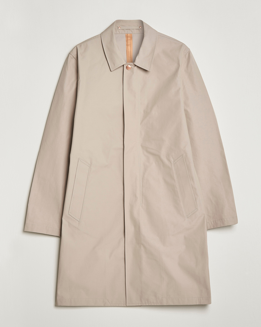 Herren | Jacken | Private White V.C. | Unlined Cotton Ventile Mac Coat 3.0 Plaza Taupe