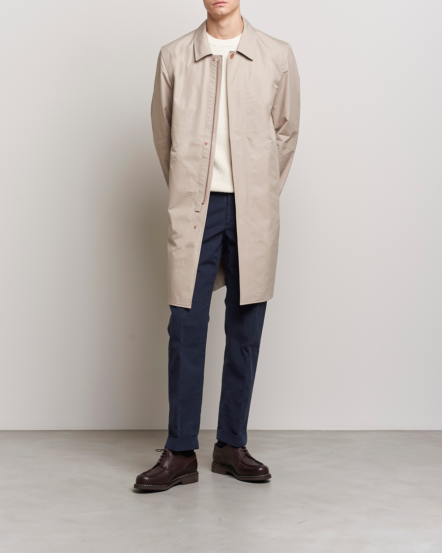 Herren | Jacken | Private White V.C. | Unlined Cotton Ventile Mac Coat 3.0 Plaza Taupe