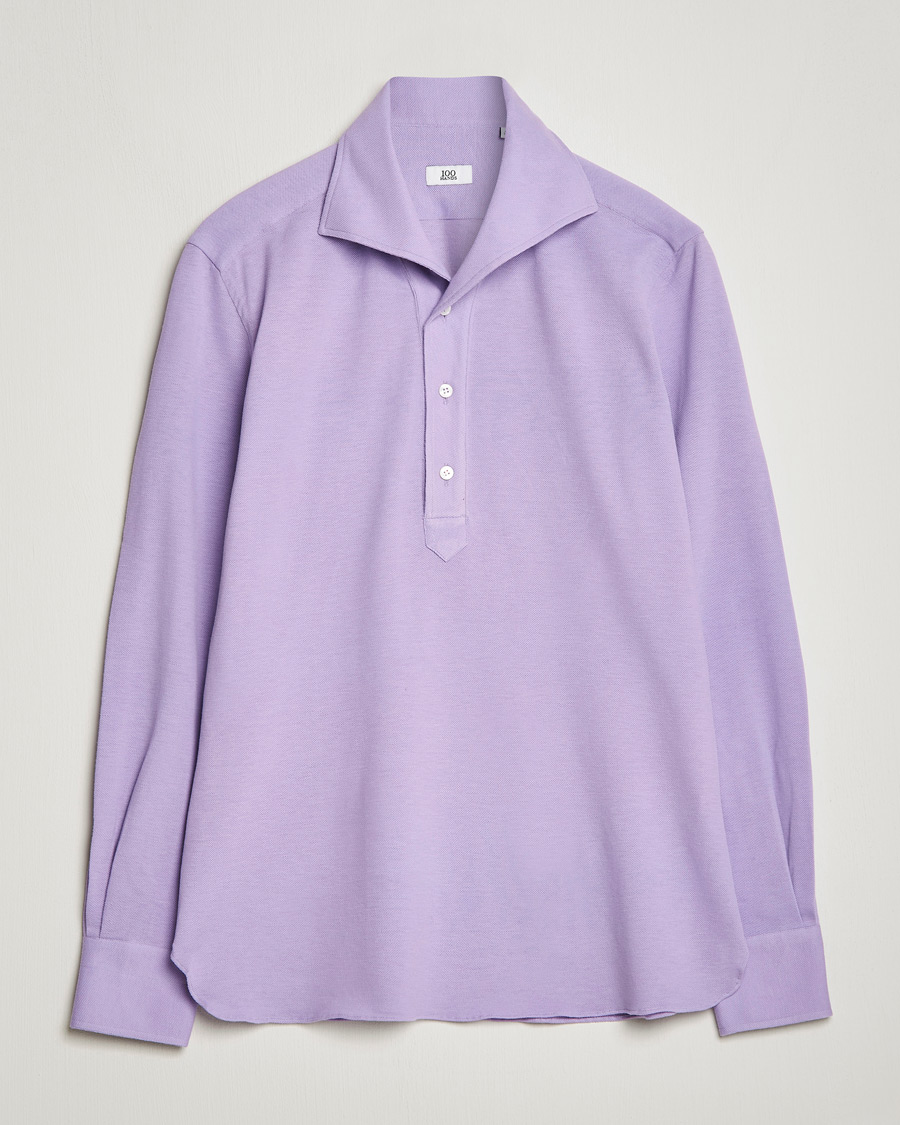 Herren | Hemden | 100Hands | Signature One Piece Jersey Polo Light Purple