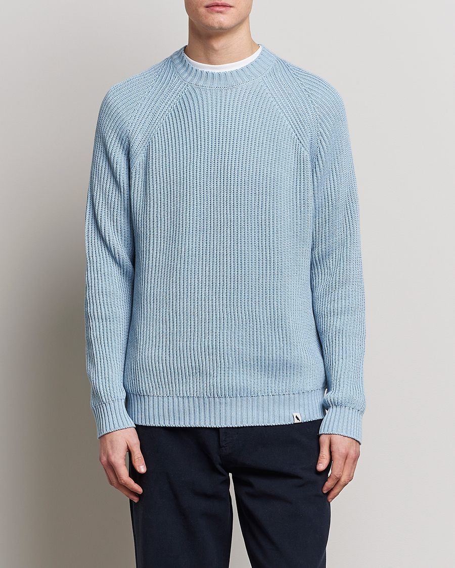 Herren | Pullover | Peregrine | Harry Organic Cotton Sweater Seafoam