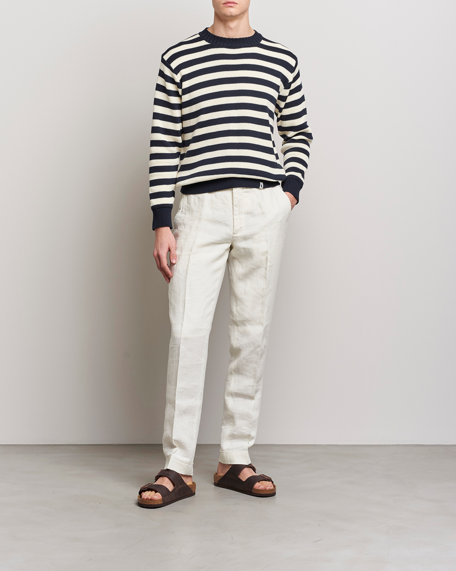 Herren | Pullover | Peregrine | Richmond Organic Cotton Sweater Navy