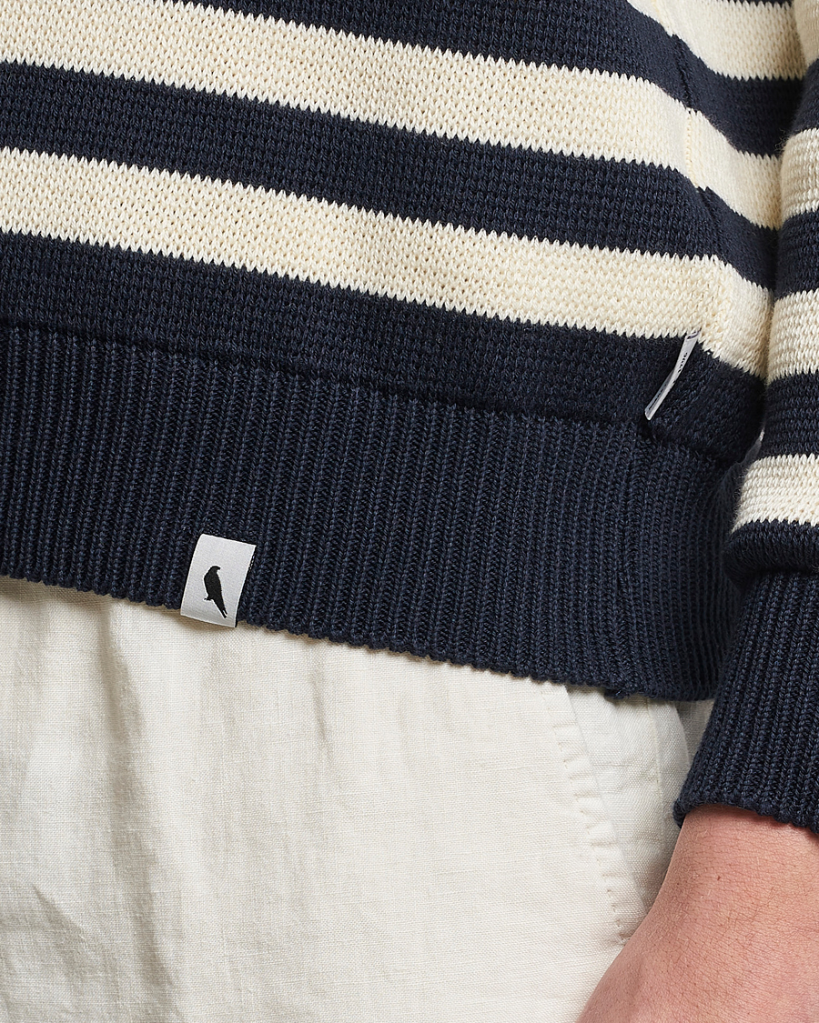 Herren | Pullover | Peregrine | Richmond Organic Cotton Sweater Navy