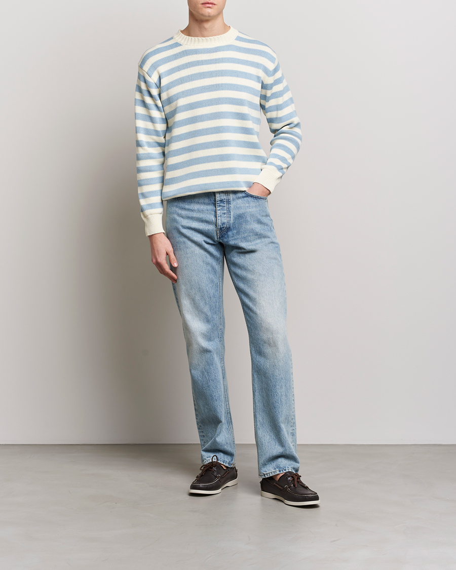 Herren | Pullover | Peregrine | Richmond Organic Cotton Sweater Seafoam
