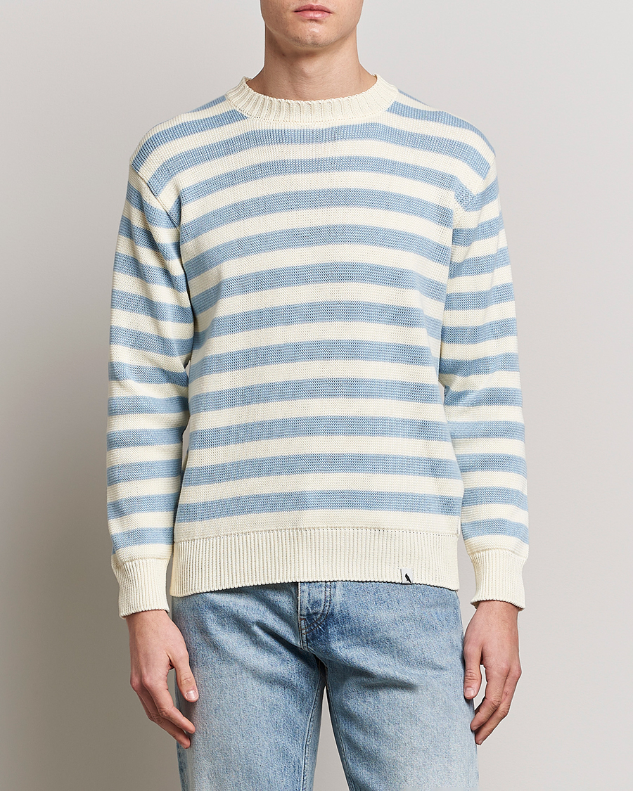 Herren | Pullover | Peregrine | Richmond Organic Cotton Sweater Seafoam