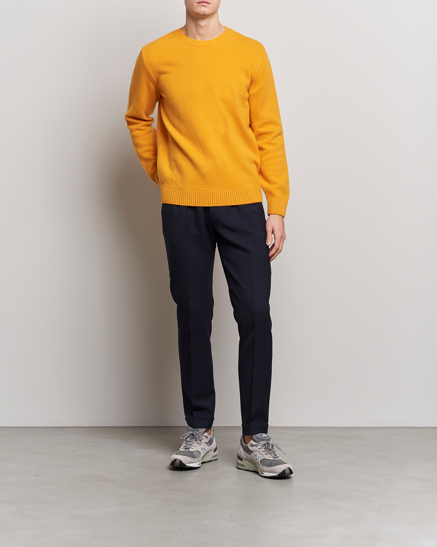 Herren | Pullover | Colorful Standard | Classic Merino Wool Crew Neck Burned Yellow