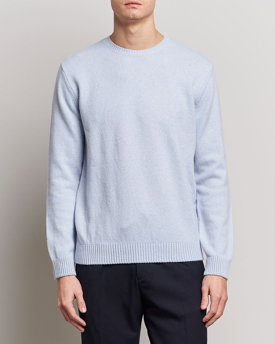 Herren | Kleidung | Colorful Standard | Classic Merino Wool Crew Neck Polar Blue