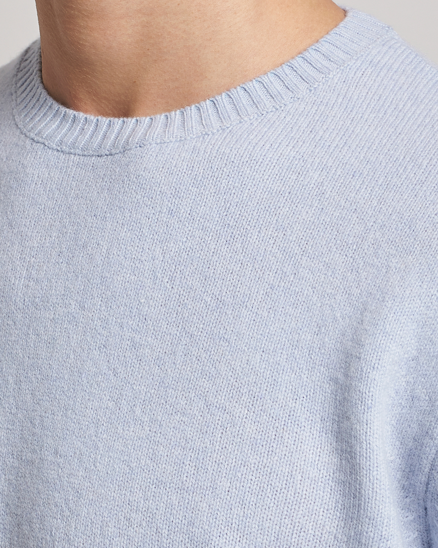 Herren | Pullover | Colorful Standard | Classic Merino Wool Crew Neck Polar Blue