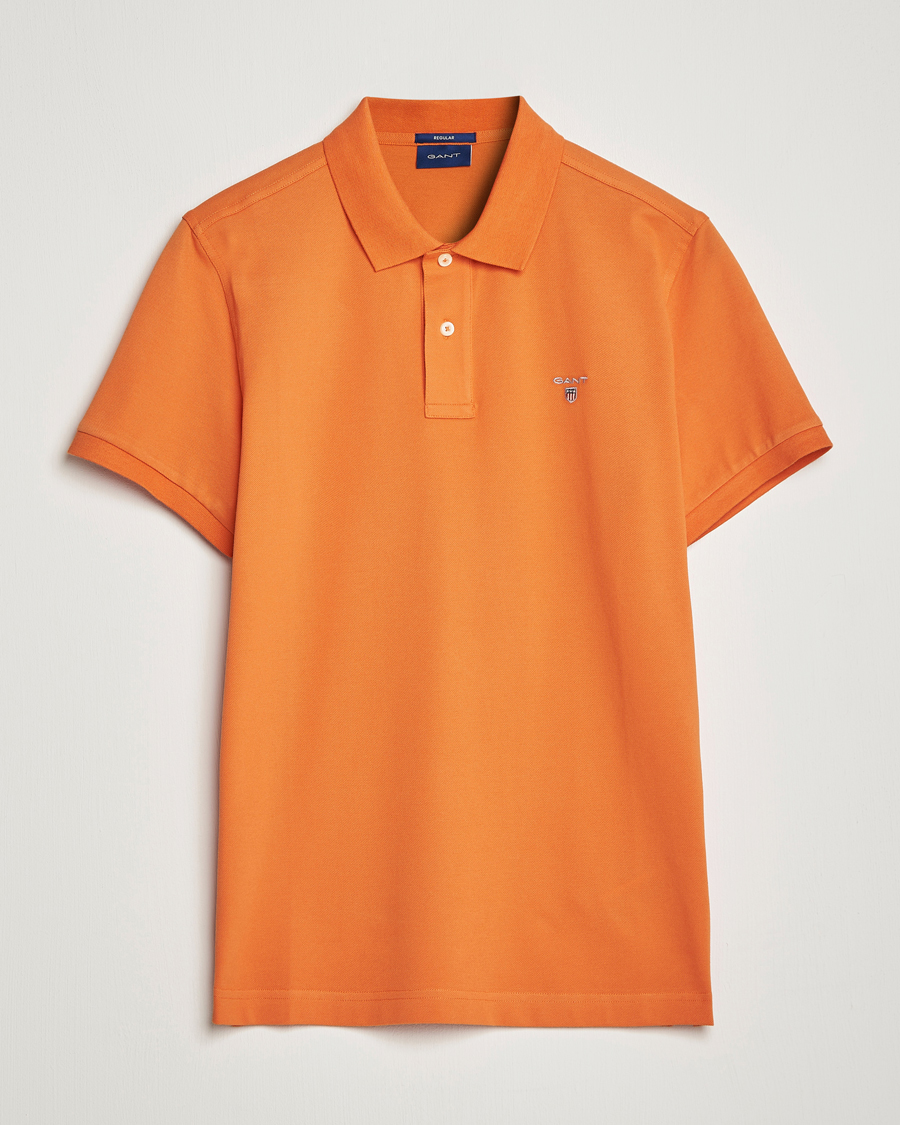 Herren | Poloshirts | GANT | The Original Polo Pumpkin Orange