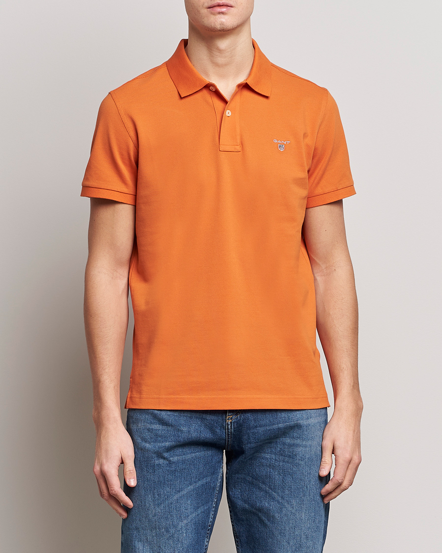 Herren | Poloshirts | GANT | The Original Polo Pumpkin Orange