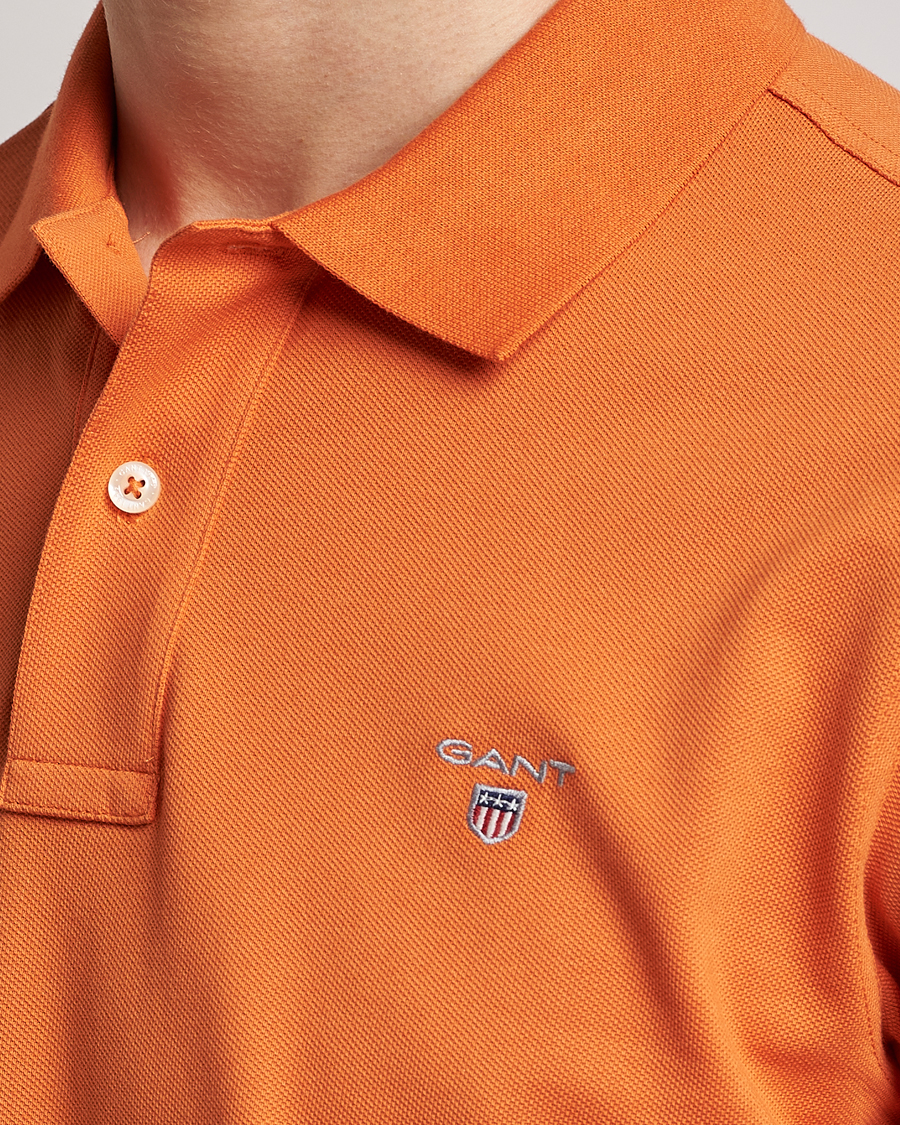 Herren | Poloshirts | GANT | The Original Polo Pumpkin Orange