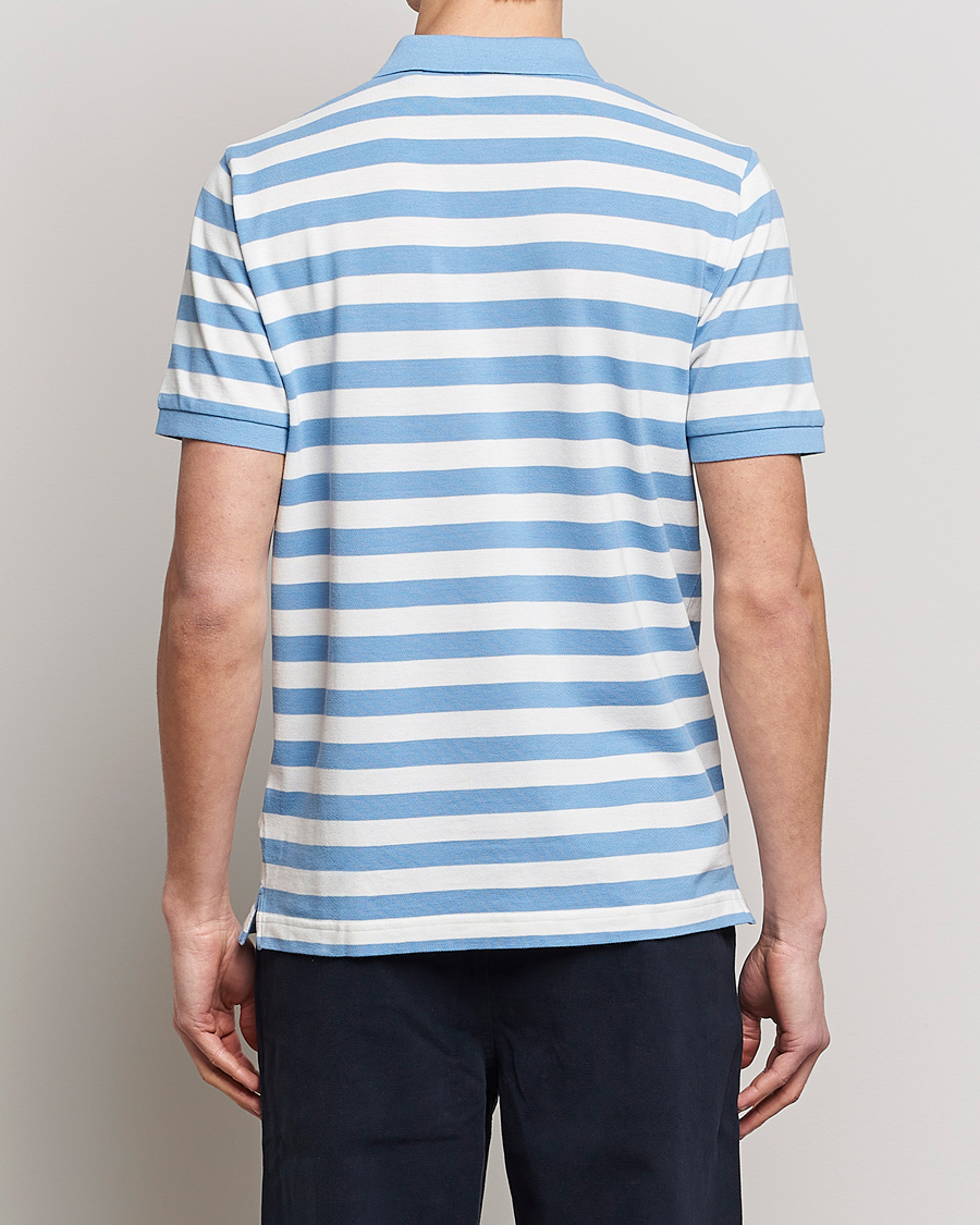 Herren | Poloshirts | GANT | Striped Polo Gentle Blue