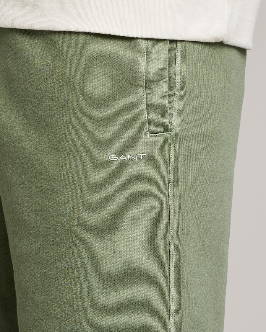 Herren | Shorts | GANT | Sunbleached Sweatshorts Calamata Green