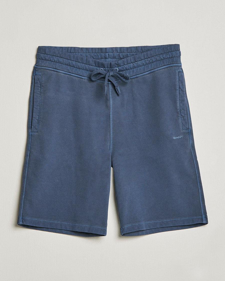 Herren | Shorts | GANT | Sunbleached Sweatshorts Evening Blue
