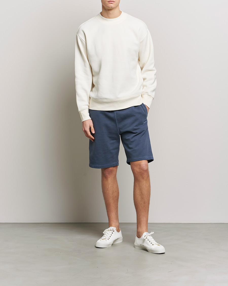 Herren | Shorts | GANT | Sunbleached Sweatshorts Evening Blue