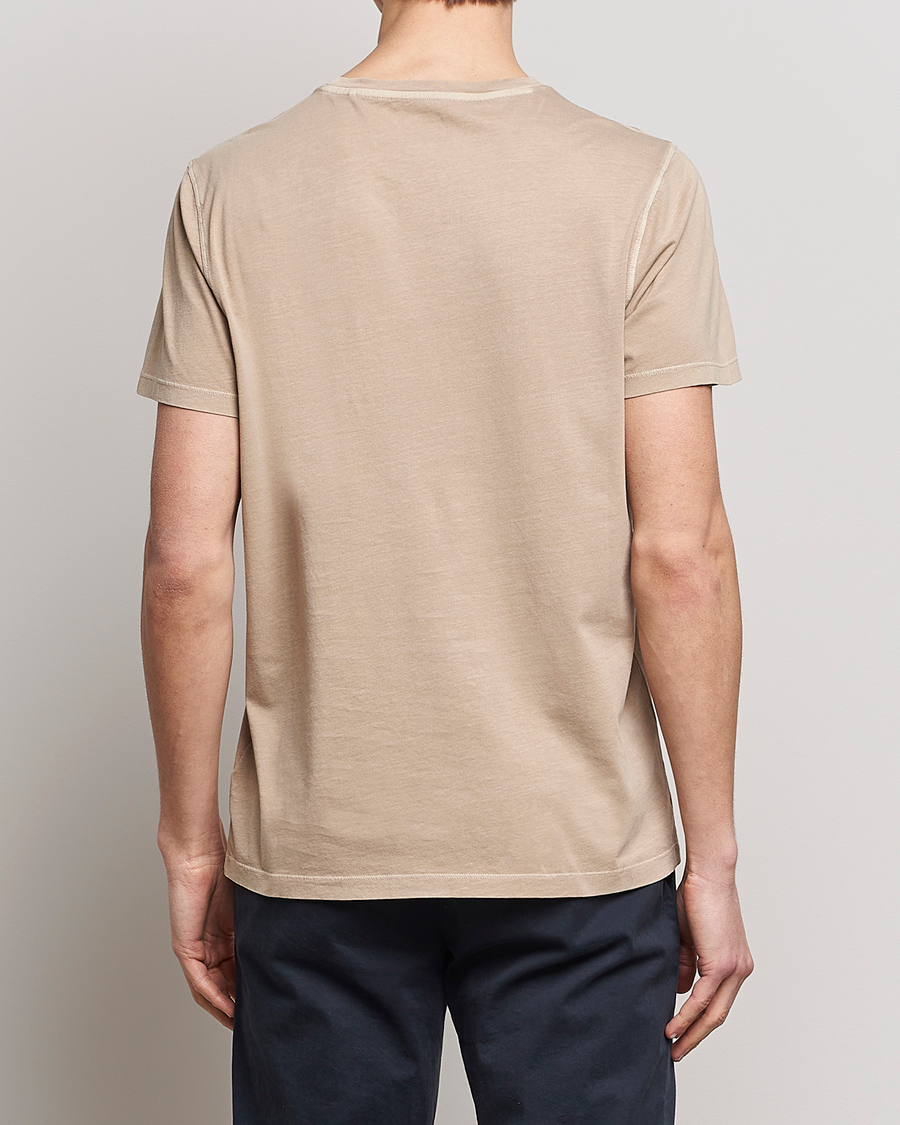 Herren | T-Shirts | GANT | Sunbleached T-Shirt Concrete Beige
