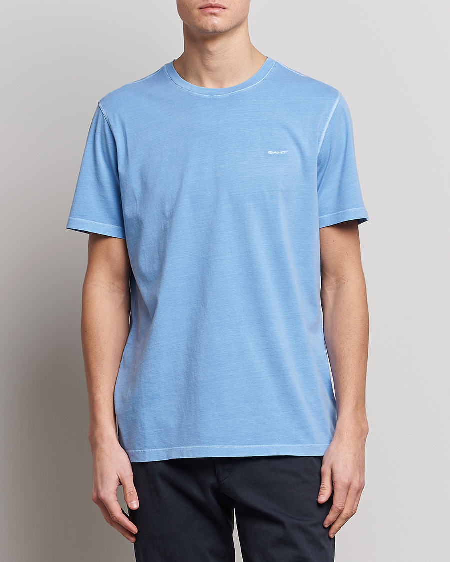 Herren | T-Shirts | GANT | Sunbleached T-Shirt Gentle Blue
