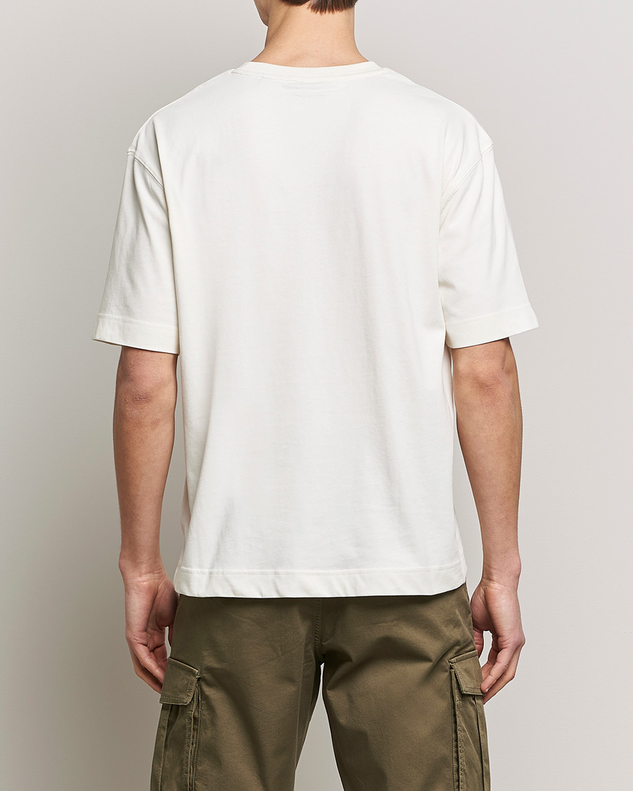 Herren | T-Shirts | GANT | Icon Crew Neck T-Shirt Cream