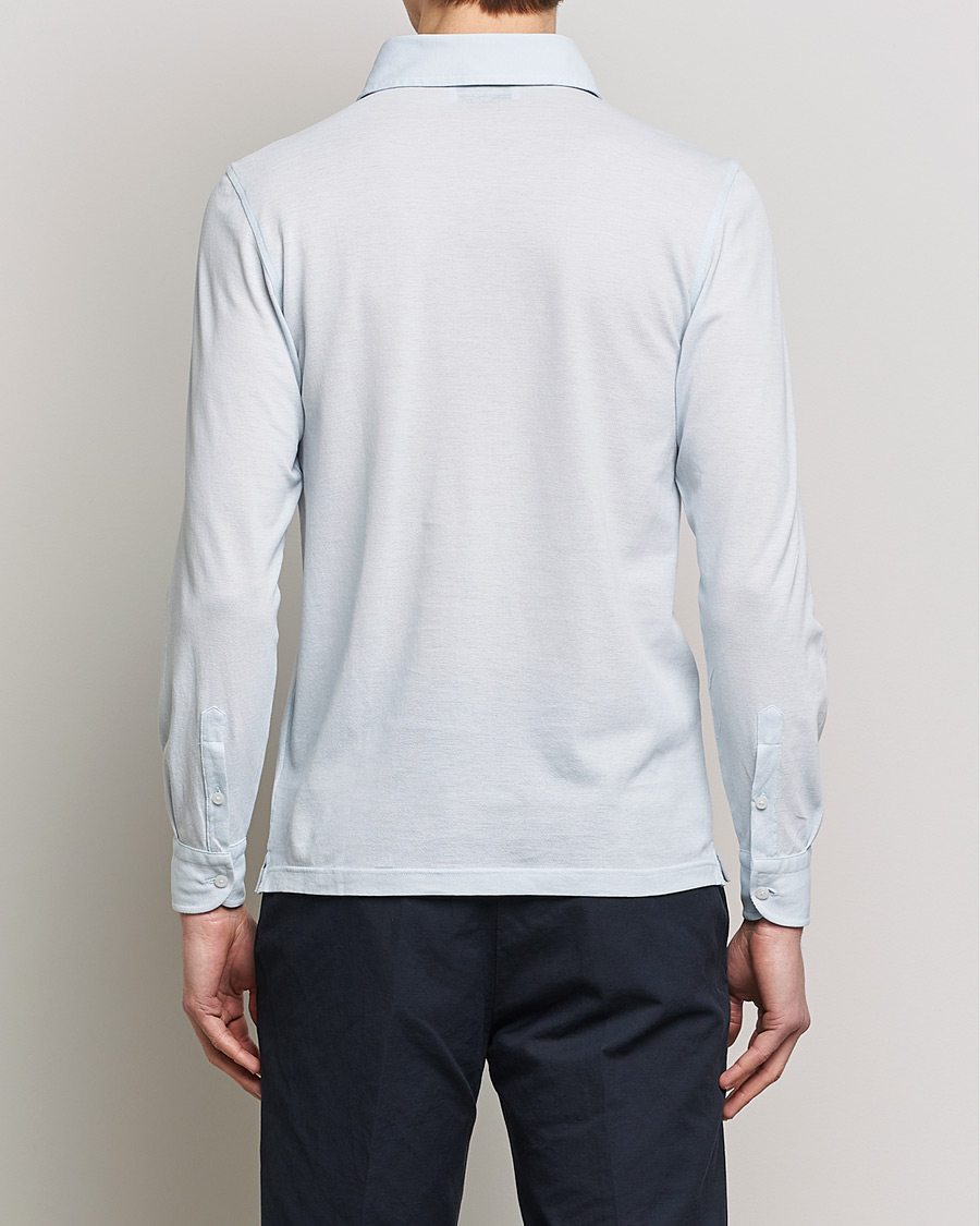 Herren | Hemden | Gran Sasso | Popover Shirt Light Blue