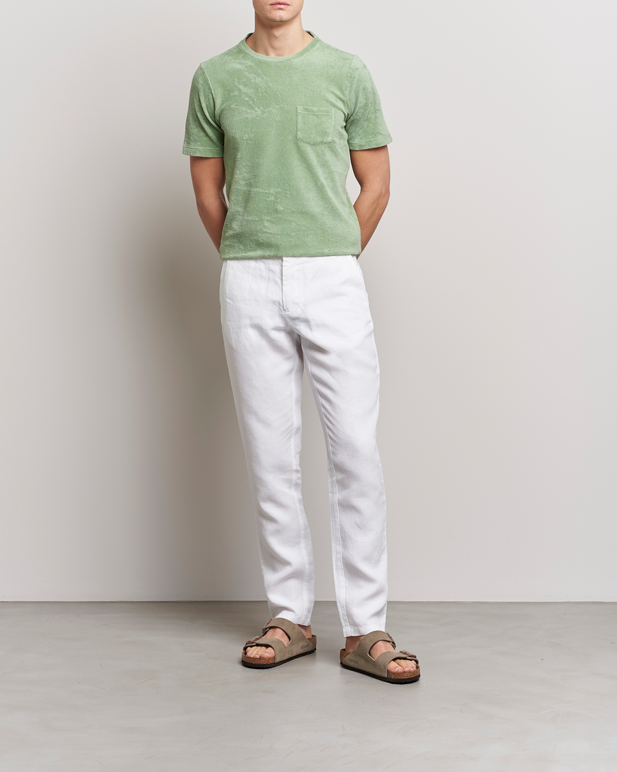 Herren | T-Shirts | Gran Sasso | Cotton Terry Tee Green