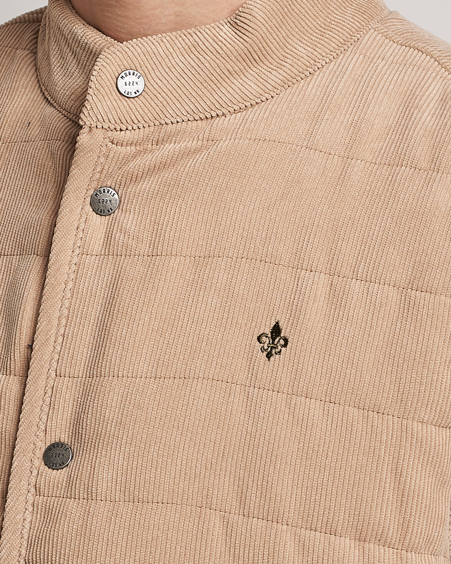 Herren | Westen | Morris | Woburn Baby Cord Vest Beige