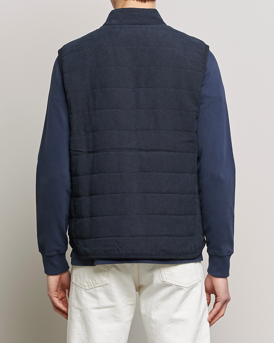 Herren | Westen | Morris | Woburn Baby Cord Vest Blue