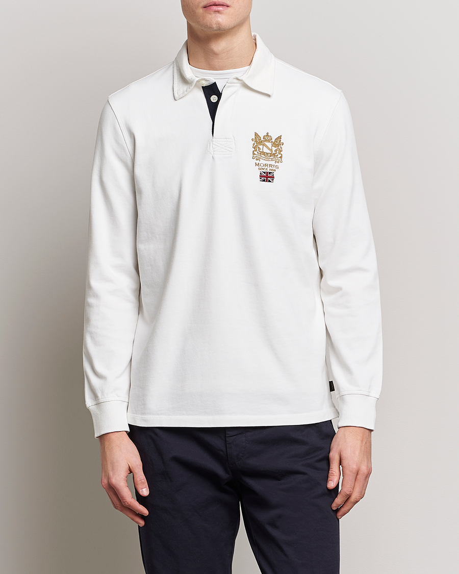 Herren | Pullover | Morris | Trenton Rugger Off White