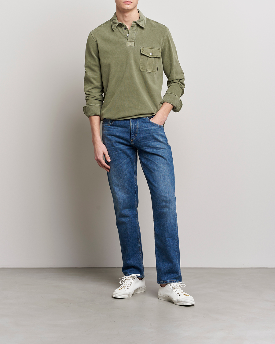 Herren | Pullover | Morris | Hamilton Sahara Polo Olive