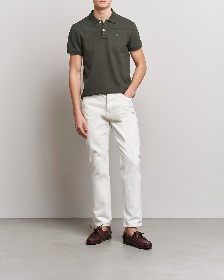 Herren | Poloshirts | Morris | New Pique Dark Green