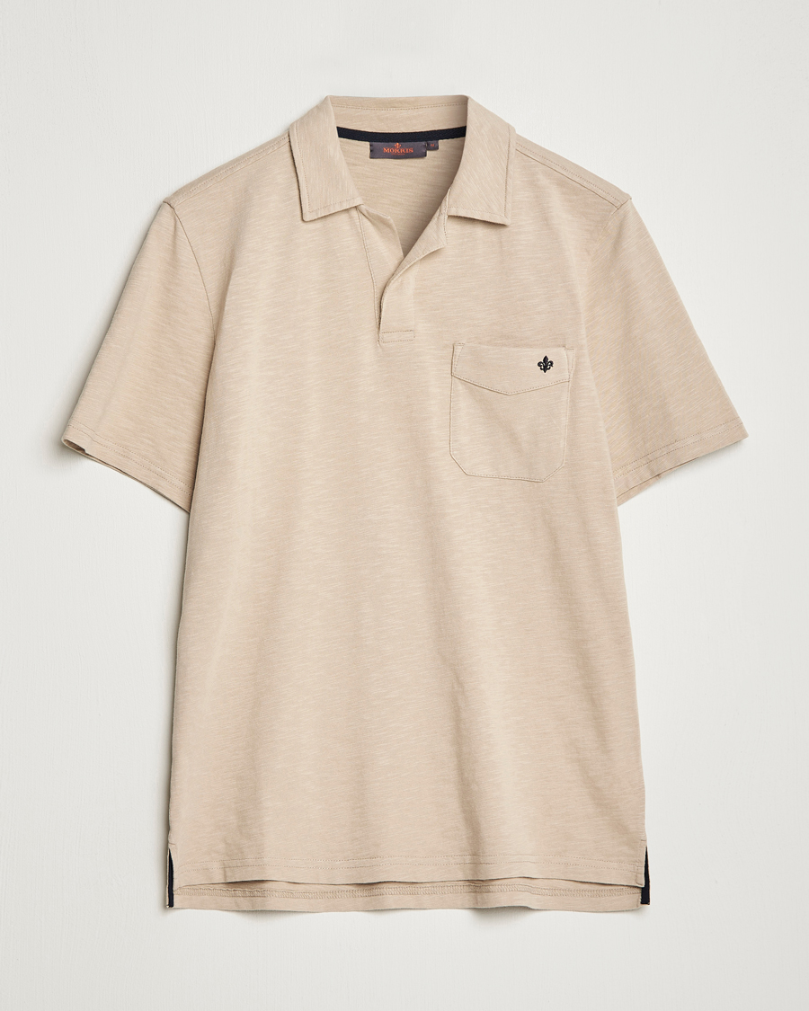 Herren | Poloshirts | Morris | Clopton Cotton Blend Polo Khaki