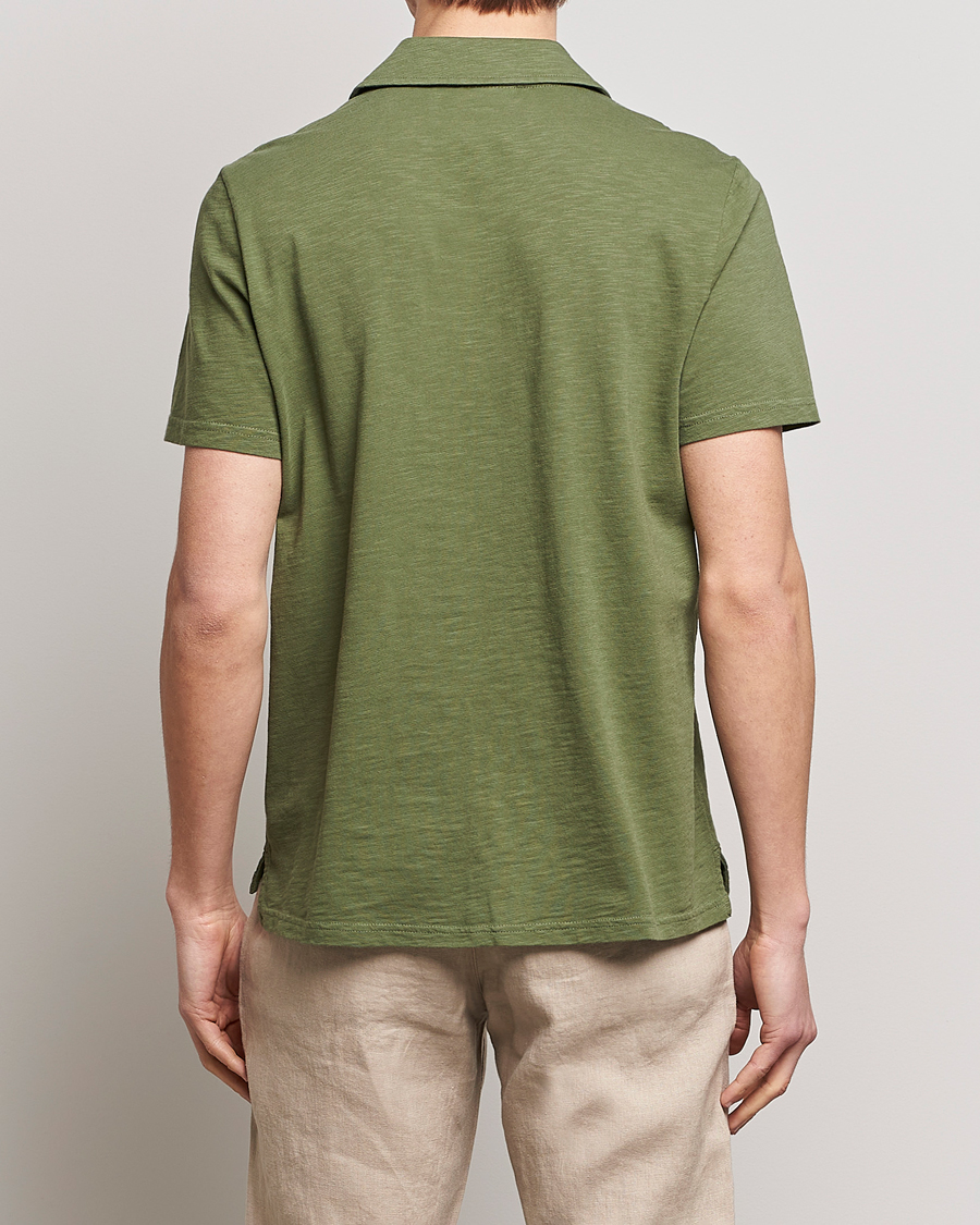 Herren | Poloshirts | Morris | Clopton Cotton Blend Polo Sage Green