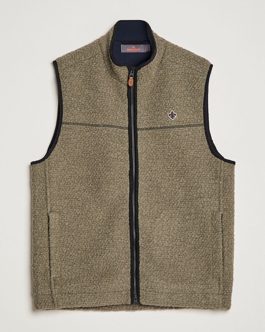 Herren | Westen | Morris | Whitfield Pile Vest Green
