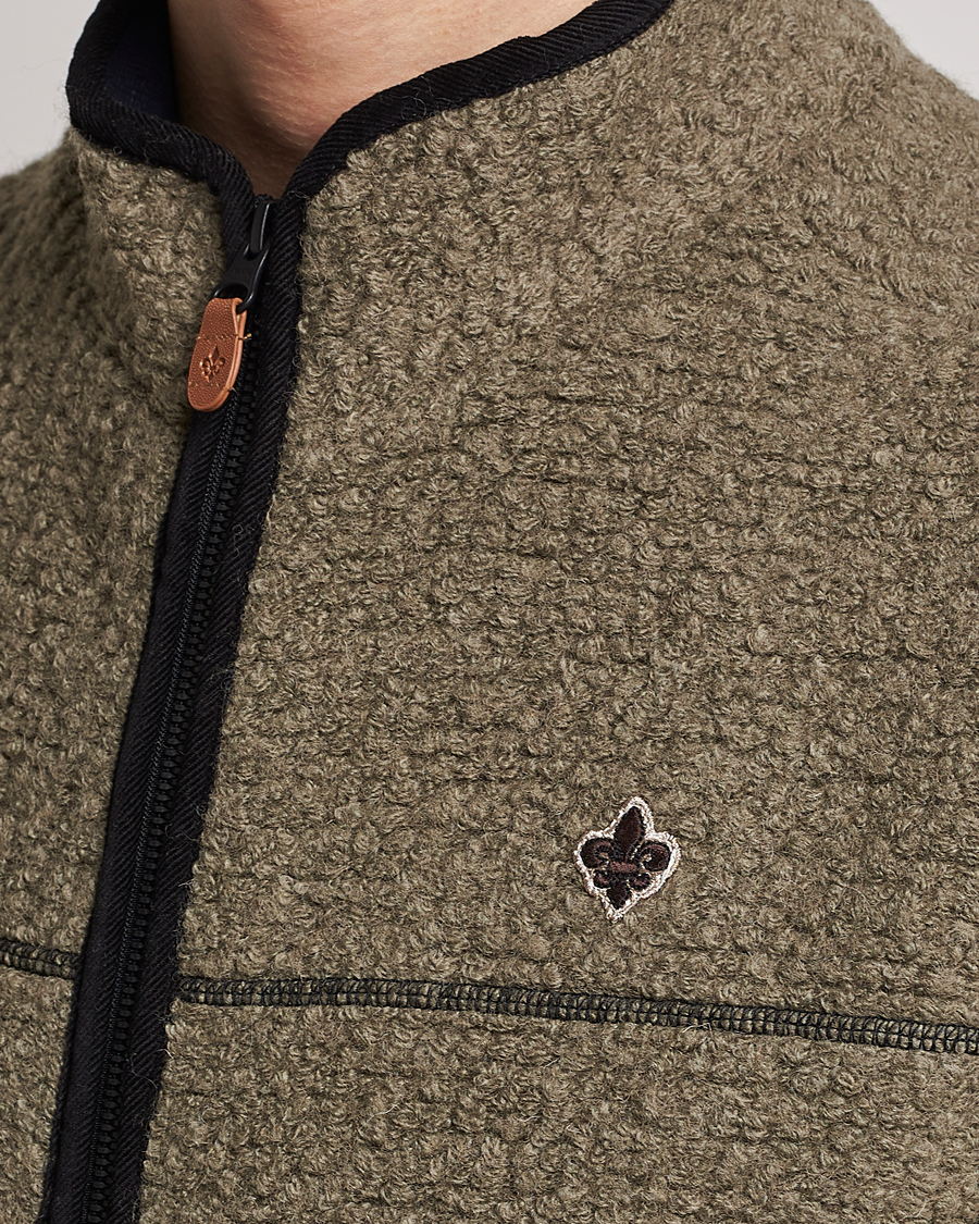 Herren | Westen | Morris | Whitfield Pile Vest Green